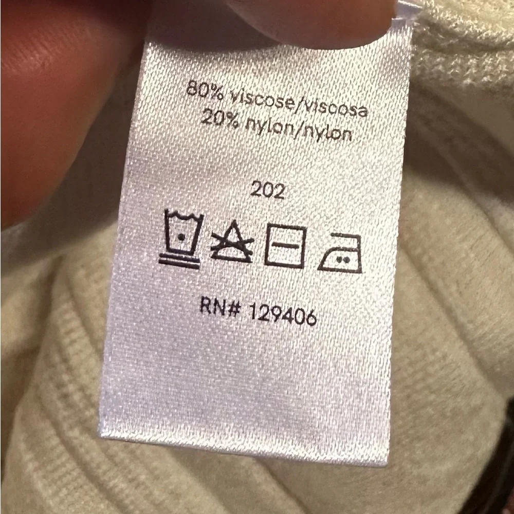 VENUS Cream and BrowTan Long Sleeve Sweater Dress - Picture 6 of 9